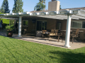 Existing patio cover Before picture  Club house drive Yorba Linda CA.