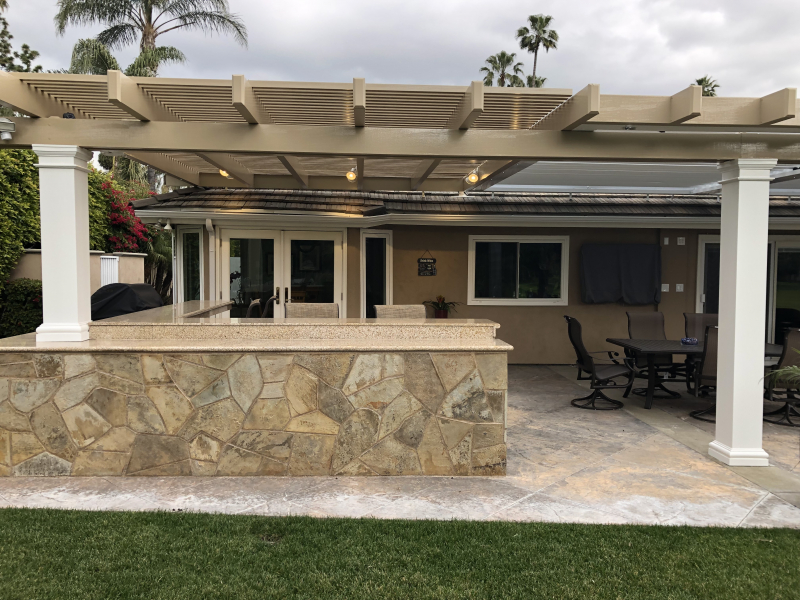 Equinox Louvered Roof System Patio, Motorized Louvered Patio Covers