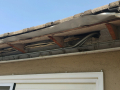 After-removal-showing-damage-to-roof-by-previous-patio-cover-companys-install