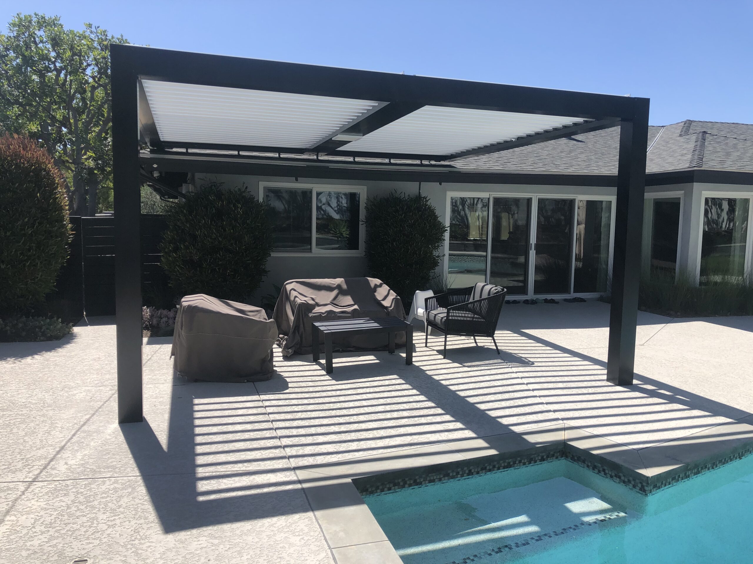 Equinox Louvered Roof System Patio Covers