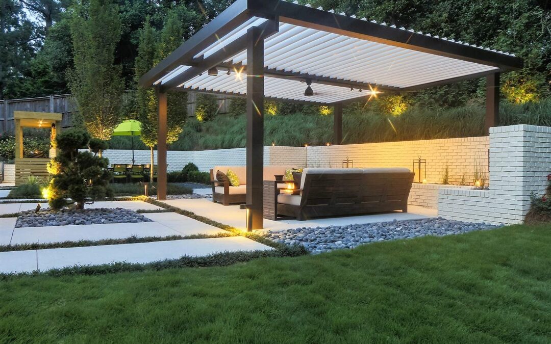 Equinox Louvered Roof System Patio Cover- Contemporary Design