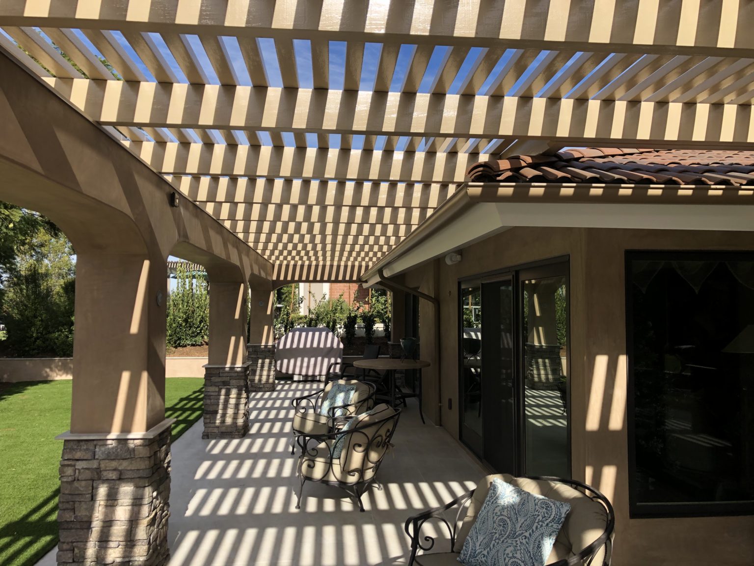 Alumawood™ Laguna Lattice Patio Covers - Alumawood Factory Direct Patio ...