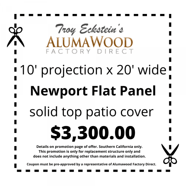Download Coupon Alumawood Factory Direct Patio Covers