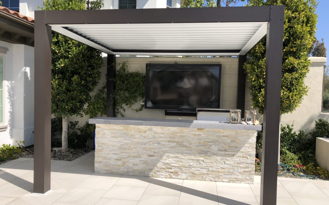 Make the Most of Your Outdoor Space by Adding a Louvered Pergola