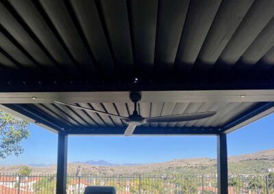 Equinox Louvered Roof System, San Clemente Ca.